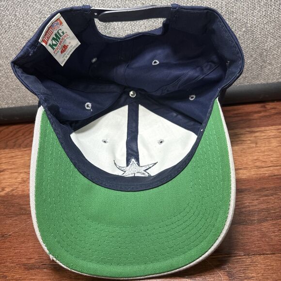 Vtg Dallas Cowboys Hat Pro Model KMG Snap Back Star Logo NFL Football Cap - Picture 7 of 7